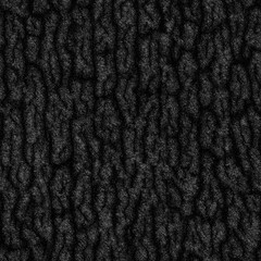 Drawn tree bark, A monochrome image consisting of a large number of intersecting short lines and dots, Seamless texture, digital painting.
