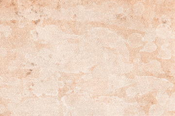Vintage and old looking paper background. Colored orange with a brown retro book cover. Ancient book page.