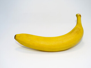 Bright yellow and delicious banana.  