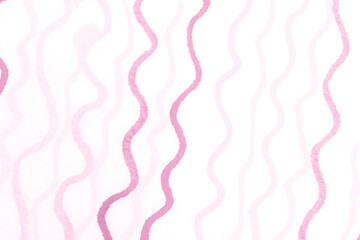 Abstract Watercolor Wave. Girly Grunge Wall 