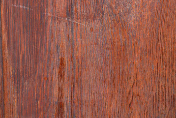 Obraz premium old wood background Old brown wooden background with texture, close-up side view.