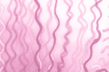 Water Colour Line. Gradient Old Paper Texture. 