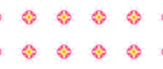 Watercolor Ethnicity Traditional Pattern. 