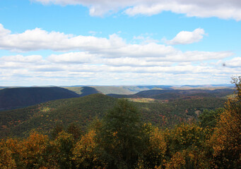 Pennsylvania valley in autumn