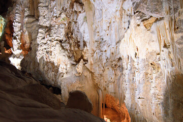 Impressive cave in Frasassi, Italy