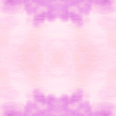 Seamless Pink Tie Dye Batik Texture. Fabric 