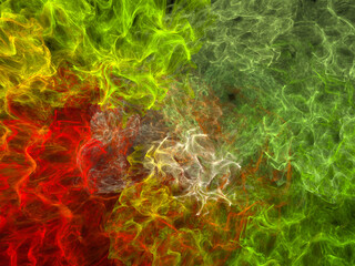 surreal futuristic digital 3d design art abstract background fractal illustration for meditation and decoration wallpaper