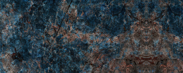 Natural marble texture and surface background, perfect blue onyx marbel stone. Emperador marble for interior exterior. decoration design and industrial construction concept design, glossy marbel stone