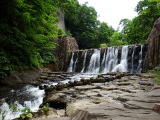 人工の滝