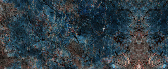 Natural marble texture and surface background, perfect blue onyx marbel stone. Emperador marble for...