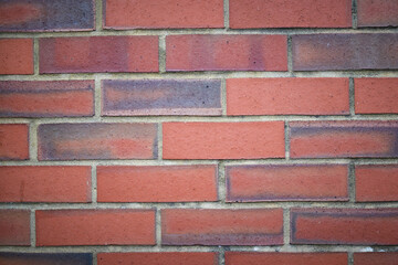 red brick wall