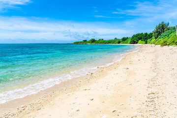電信屋跡前のビーチ