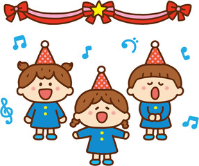 歌う子どもたち