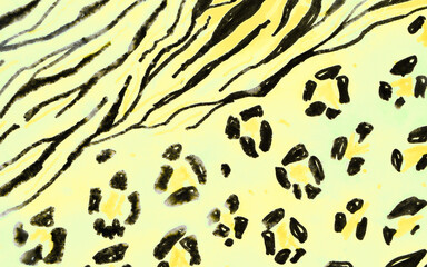 Watercolor Crocodile Skin. 