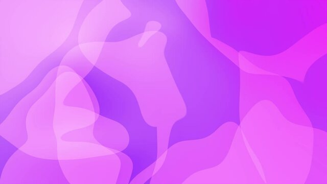 White Pink Gradient fluid background design layout loop Animation. Cool 3d liquid pattern violet shape in motion. Advertising, marketing, business presentation, social media, wallpaper, screensaver
