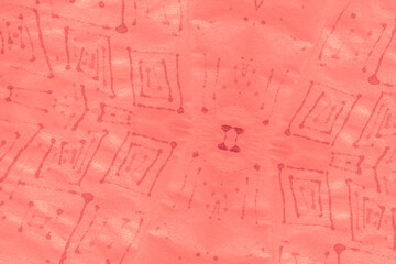 Ink Distress Surface. Freehand Grainy Art. Dots 