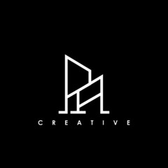 PA Letter Initial Logo Design Template Vector Illustration	

