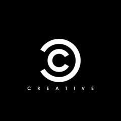 Obraz premium OC Letter Initial Logo Design Template Vector Illustration 