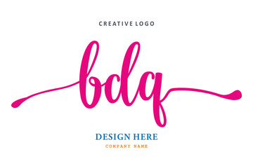 The simple BDQ composition logo is easy to understand and authoritative