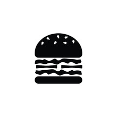 Hamburger icon vector isolated on white, logo sign and symbol.