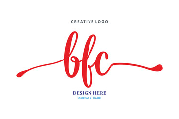 The simple BFC typeface logo is easy to understand and authoritative