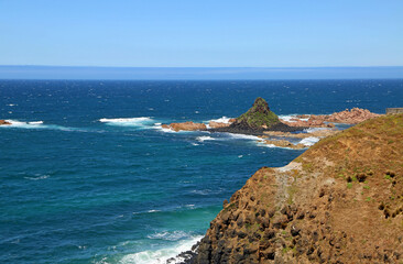 View at Pyramid Rock - Phillip Island, Victoria, Australia