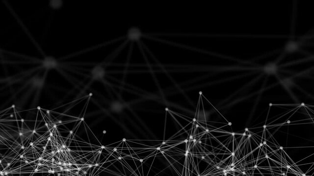 Global network connection. World map point and line composition concept of global business. Digital Science Research and Medical Technology Connection Network Polygon Connection Structure.