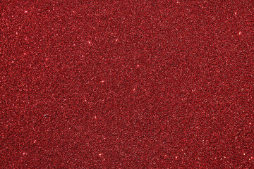 red glitter texture christmas abstract background, Defocused
