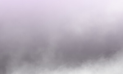 Abstract white smoke on mauve shadow color background