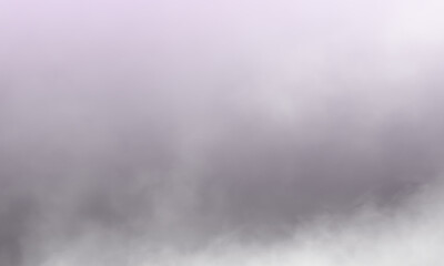 Fototapeta premium Abstract white smoke on mauve shadow color background