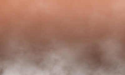 Abstract white smoke on rose beige color background