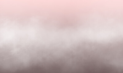 Abstract white smoke on blush color background