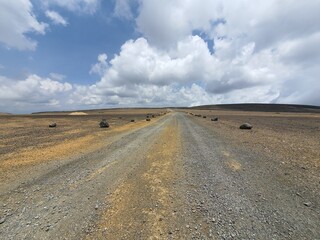Camino de tierra