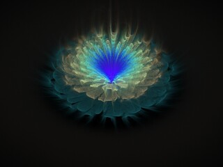 Imaginatory fractal background Image