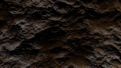 beautiful view from an exoplanet, a view from an alien planet, a computer-generated surface, a fantastic view of an unknown world, a fantasy world 3D render