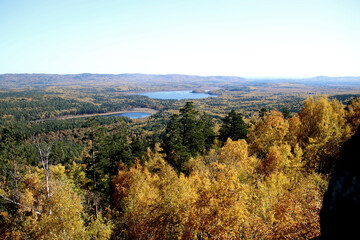 autumn in the mountains