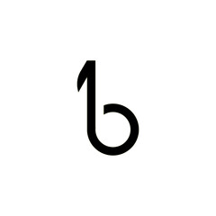 Alphabetic Logo Letter B.