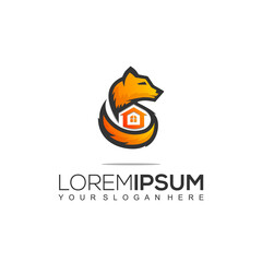 Bear Real Estate Logo Design Template