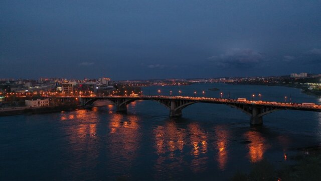 Bridge, Irkutsk, Siberia, Russia