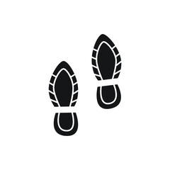 Footprint icon design. vector illustration