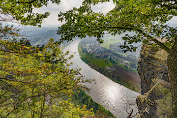 Nationalpark sächsische Schweiz im Freistaat Sachsen, Deutschland