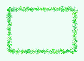 緑のフレーム