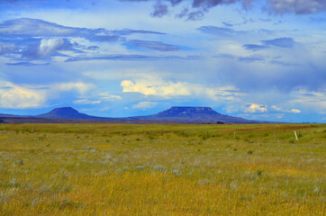 Montana - Buttes by Highway 3 to Geyser