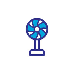 Obraz premium stand fan icon vector design trendy