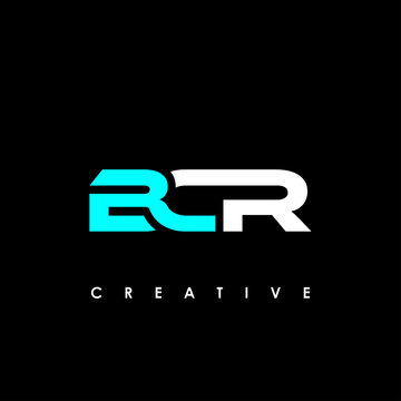 BCR Letter Initial Logo Design Template Vector Illustration	
