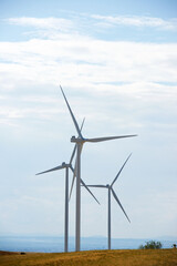 Fototapeta premium Renewable wind energy concept