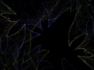 Imaginatory fractal background Image