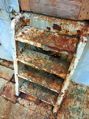 Rusty stairs