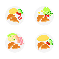 モーニングセット　クロワッサン