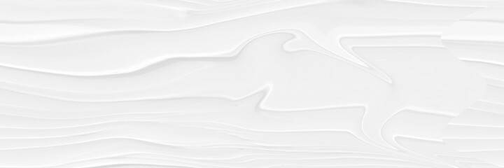 Blurred white background with elements of circles. The texture of volumetric figures for a screensaver or wedding card. Blur with space design.